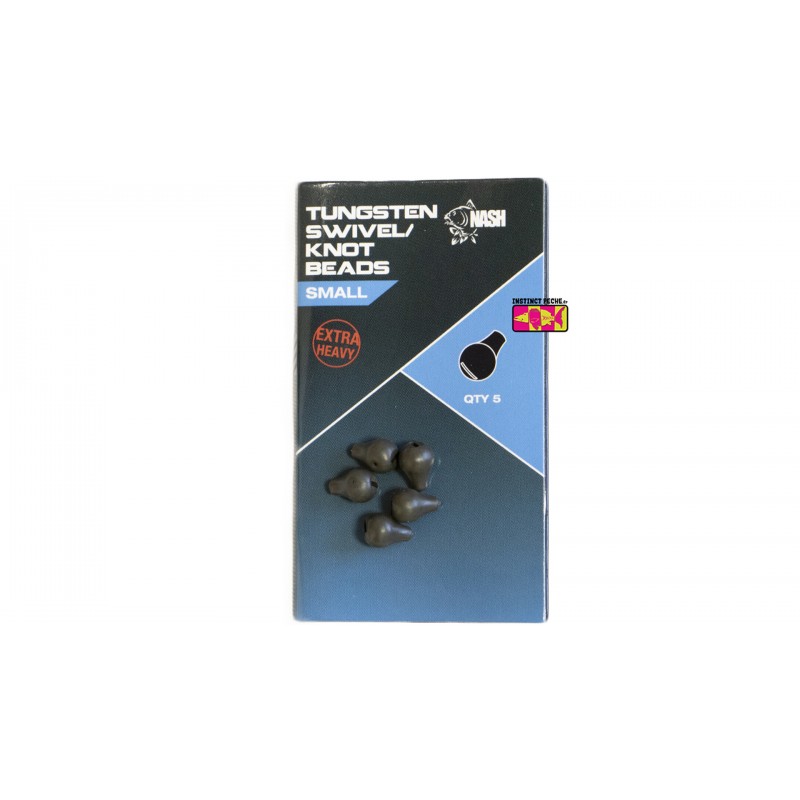 Perle Tungstène NASH Swivel/Knot Bead Tungsten