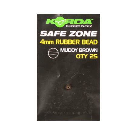 Perle Di Gomma Nere Bavaria Fishing-Tackle – 20 Pezzi, 5 Misure (4-8 Mm) Per Pesca