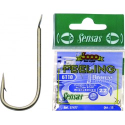 Hameçons SENSAS 6110 Bronze