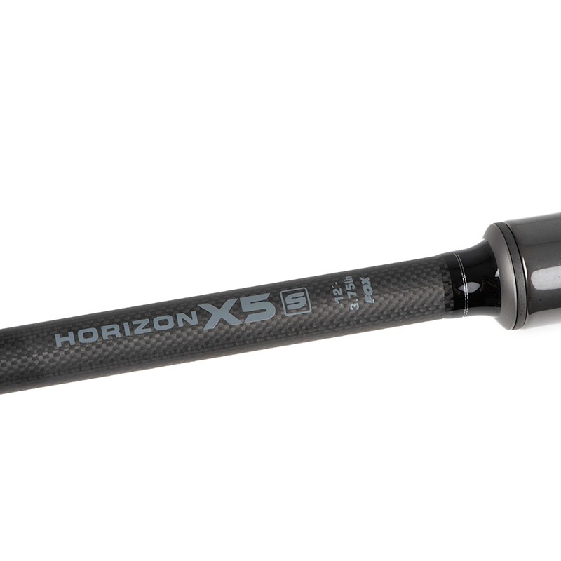 Fox Horizon X3 S - Canne à Pêche Carpe 3,50 Lb - 12 Pieds, 2 Pièces - Poignée Liège - Anneaux 50 à 16 Mm