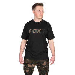 Tee Shirt FOX Black/Camo Logo